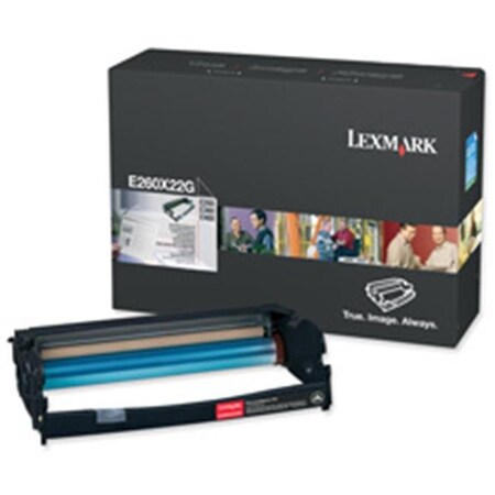 Lexmark Lexmark International LEXE260X22G Photo Conductor Kit- 30000 Page Yield- Black LEXE260X22G